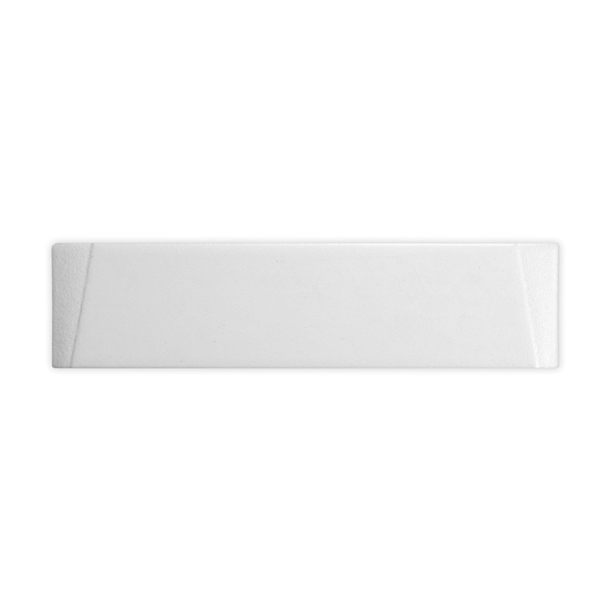 Venture Eggshell 3x12 White Matte Subway Tile - Cemento Collection