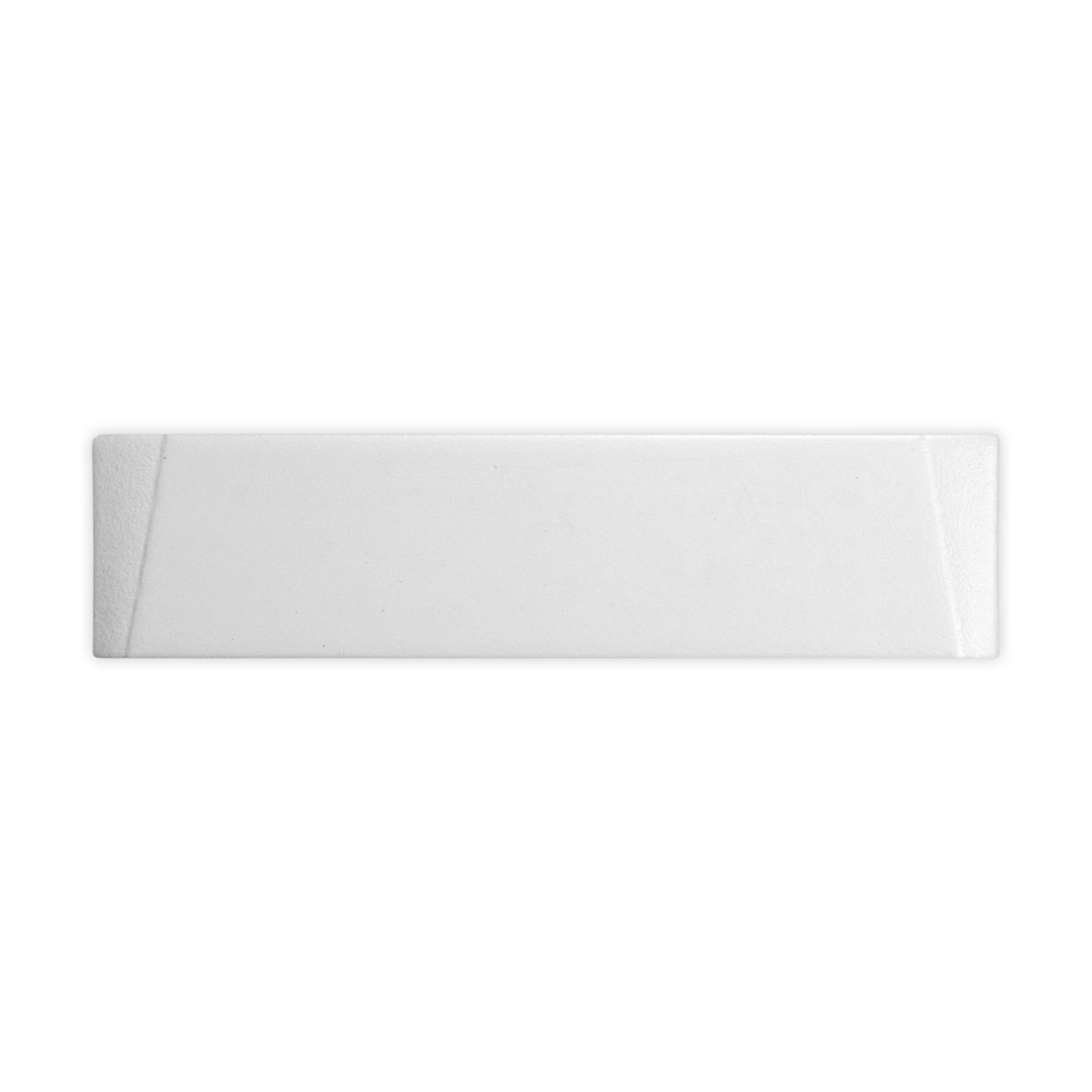 Venture Eggshell 3x12 White Matte Subway Tile - Cemento Collection