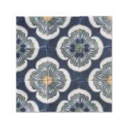 Vintage Victorian Porcelain Tile - Cemento Collection