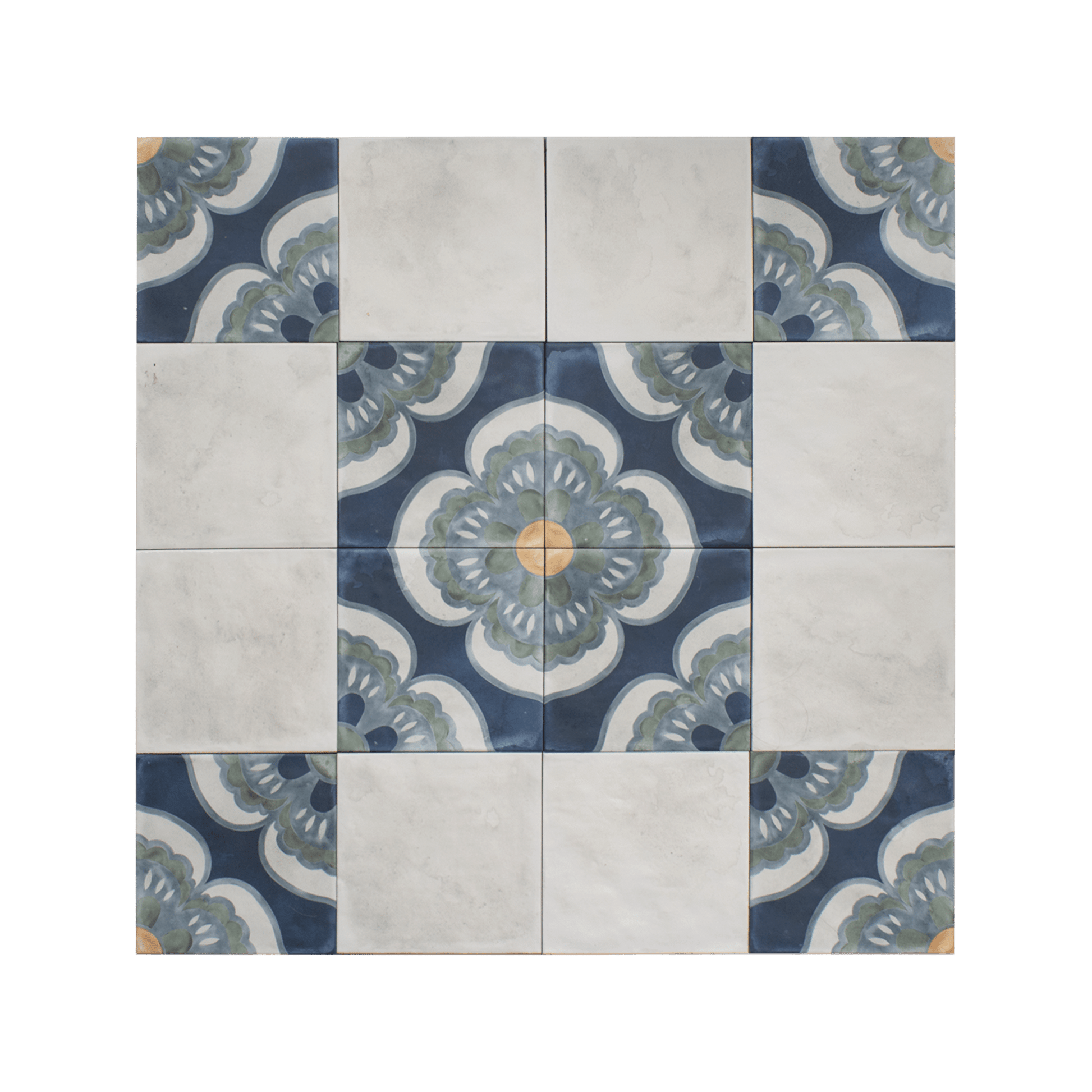Vintage Victorian Porcelain Tile - Cemento Collection