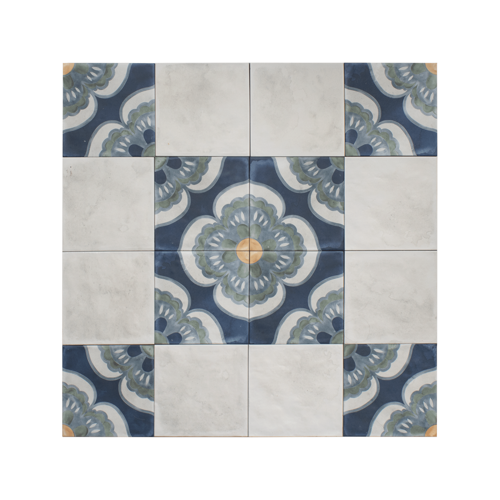Vintage Victorian Porcelain Tile - Cemento Collection