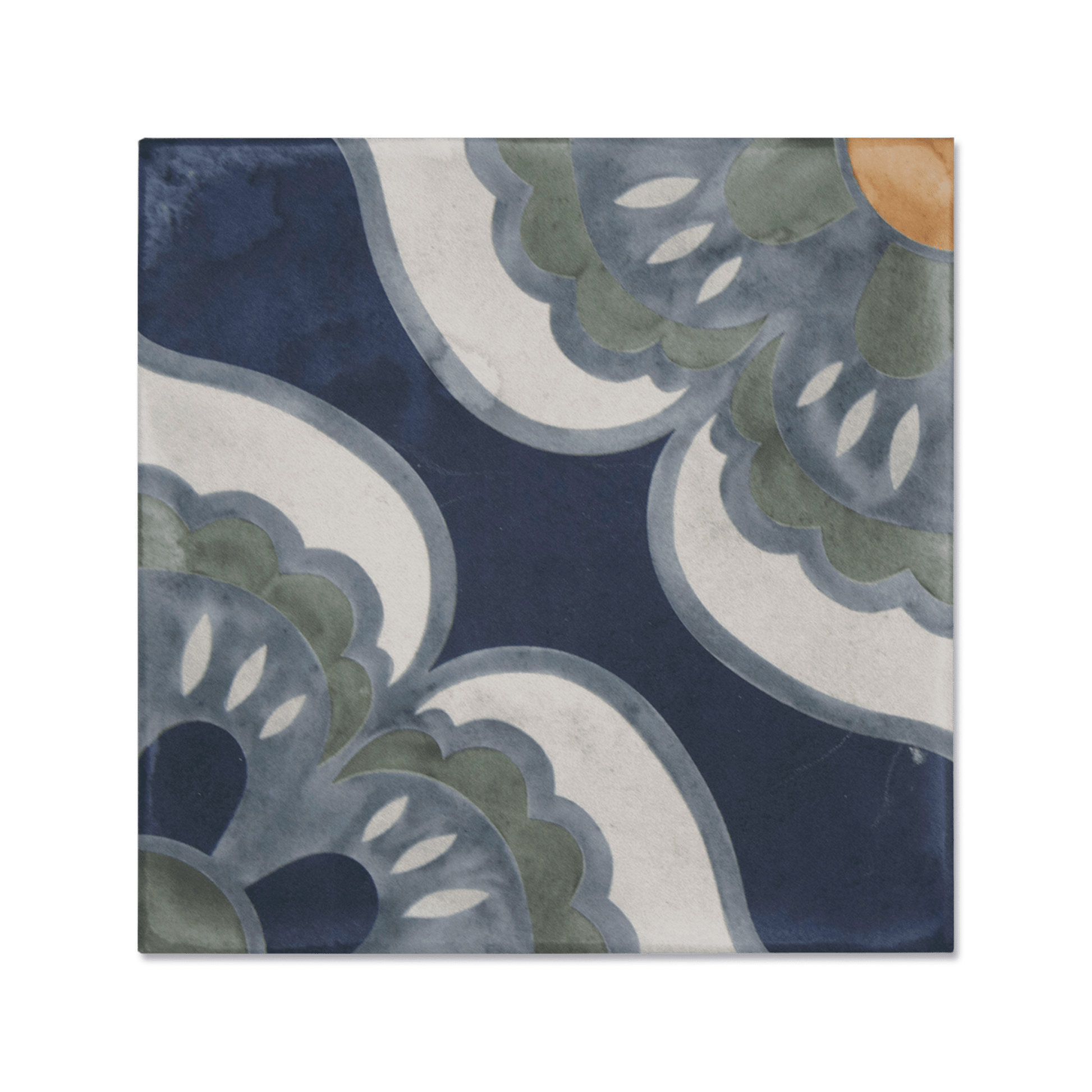 Vintage Victorian Porcelain Tile - Cemento Collection