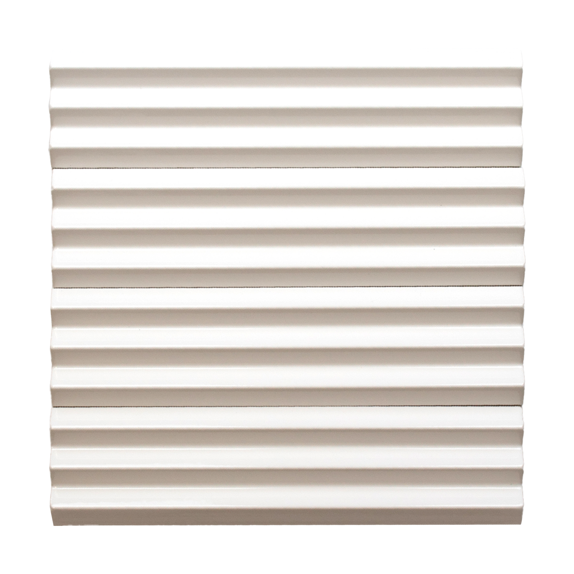 Abaque Daisy White 3D 3x12 Subway Tile