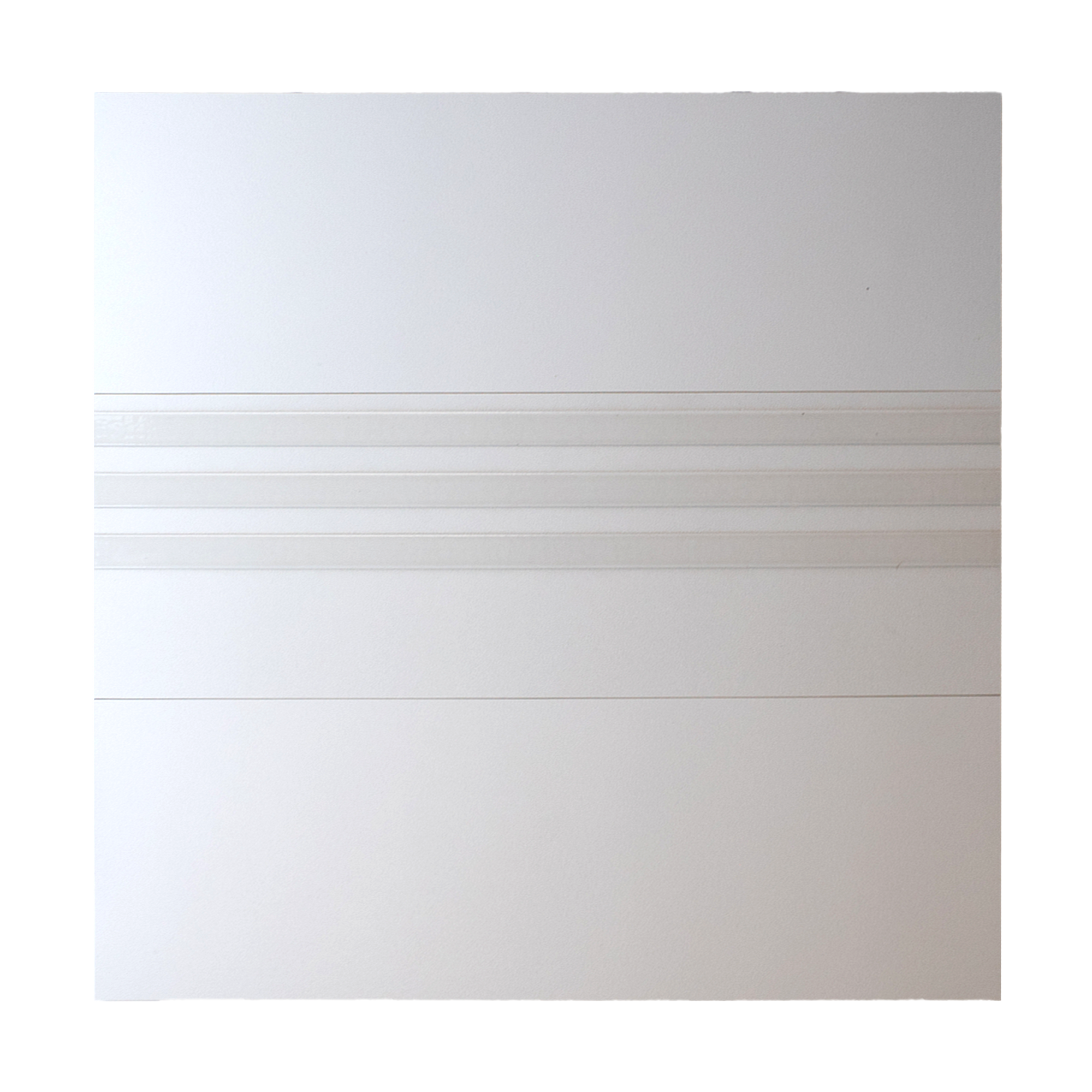 Tuscany Stripe Daisy White 9x28 Ceramic Tile