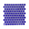 1x1 Electric Blue Pool Mosaic Tile