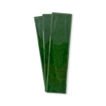 Handmade 2x8 Emerald Green Glossy Undulated Subway Tile