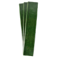 Handmade 2x10 Emerald Green Glossy Undulated Subway Tile