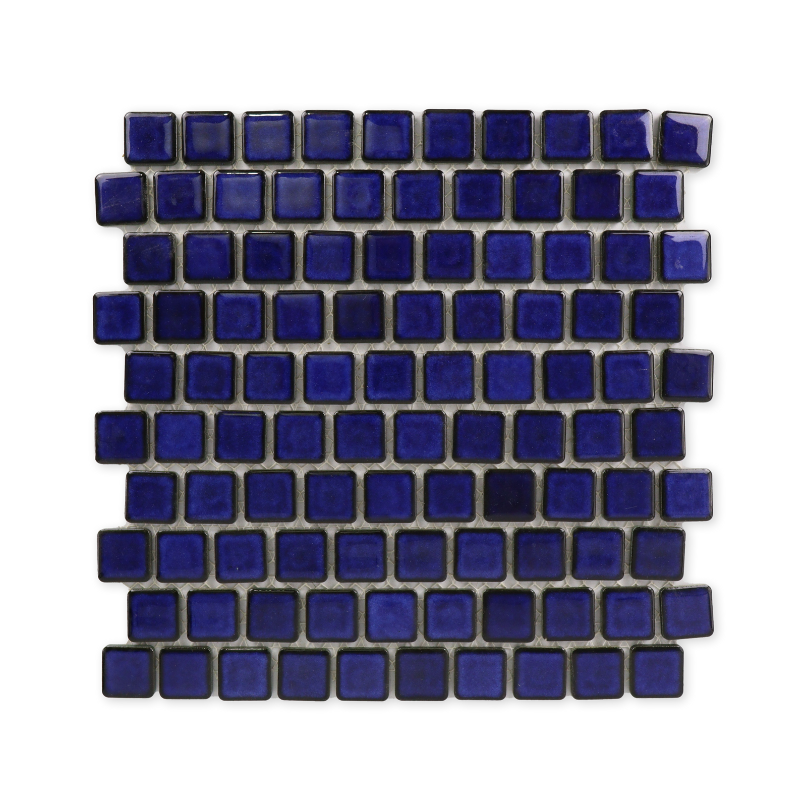 1x1 Cobalt Blue Pool Mosaic Tile