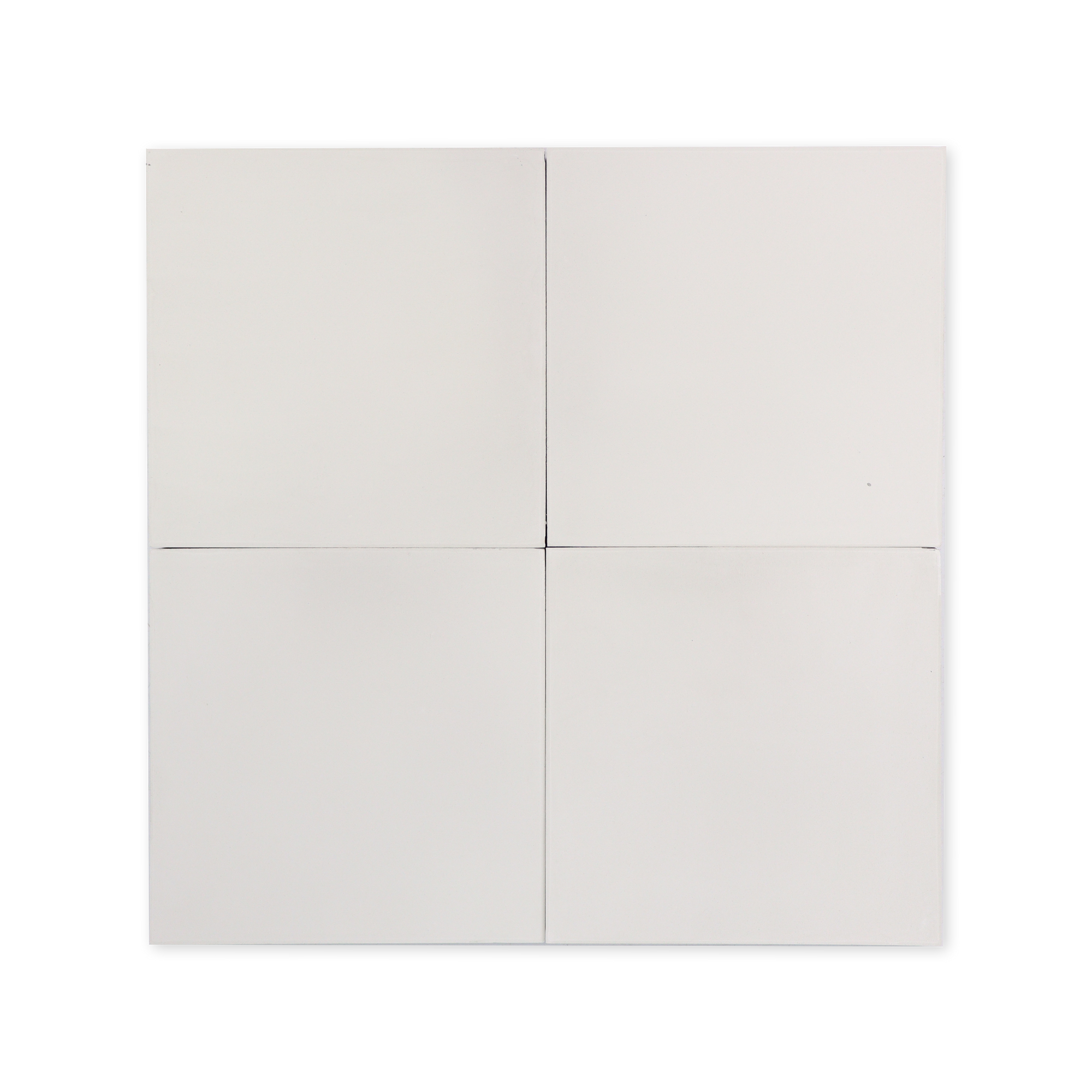 Solid White Cement Tile