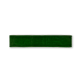Handmade 2x10 Emerald Green Glossy Undulated Subway Tile