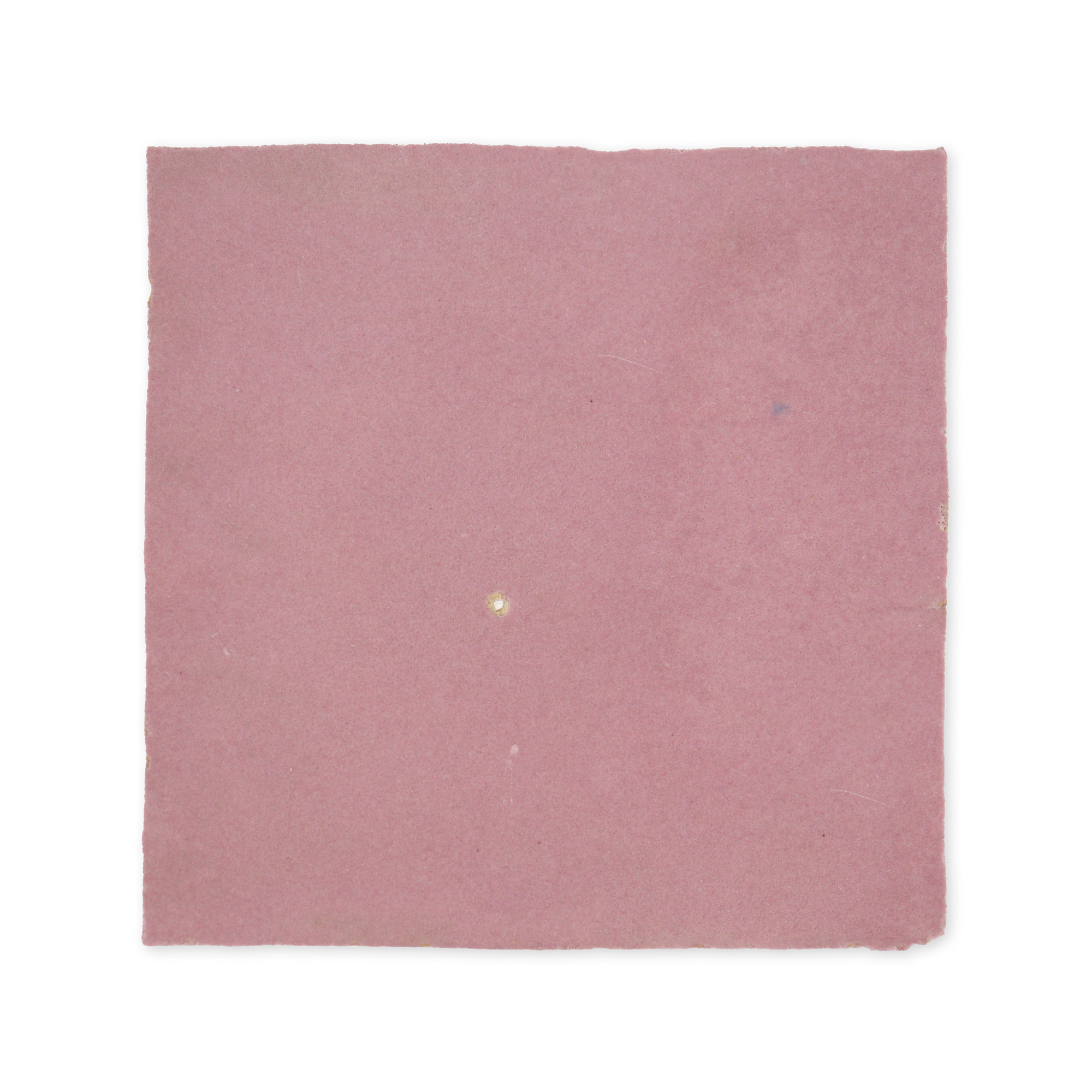 Handmade Moroccan Zellige 4x4 Lipstick Pink Terracotta Tile