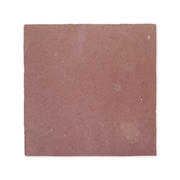 Handmade Moroccan Zellige 4x4 Pink Terracotta Tile