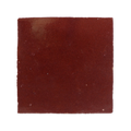Handmade Moroccan Zellige 4x4 Cabernet Red Terracotta Tile