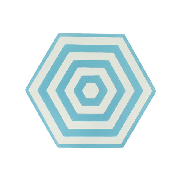 Ombrello Hexagon Cement Tile - Lot of 31.15 sq ft