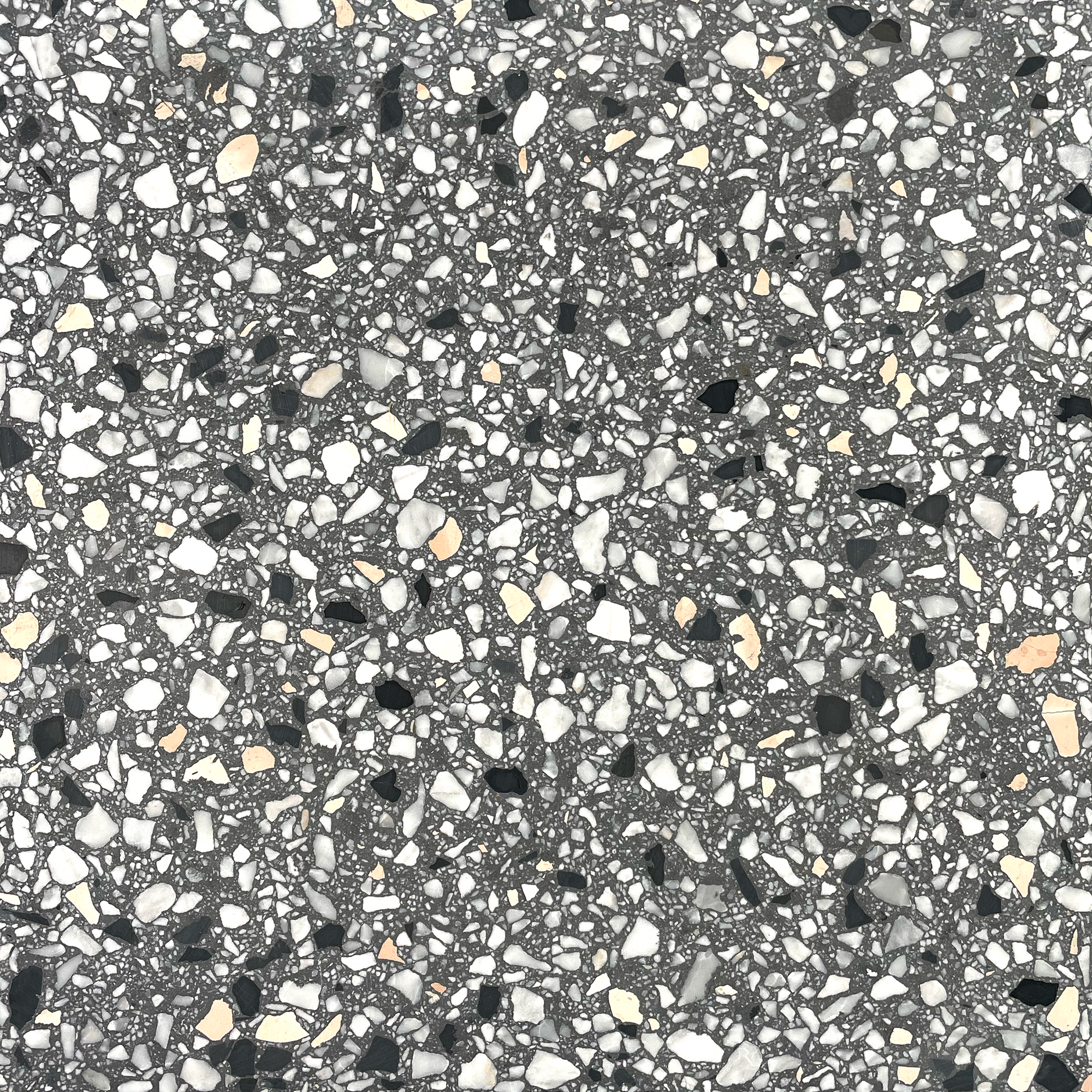 Murano Charcoal Gray 16x16 Terrazzo Tile