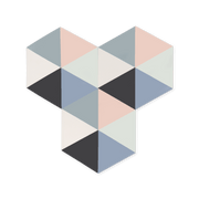 Carousel - I Hexagon Cement Tile - Cemento Collection