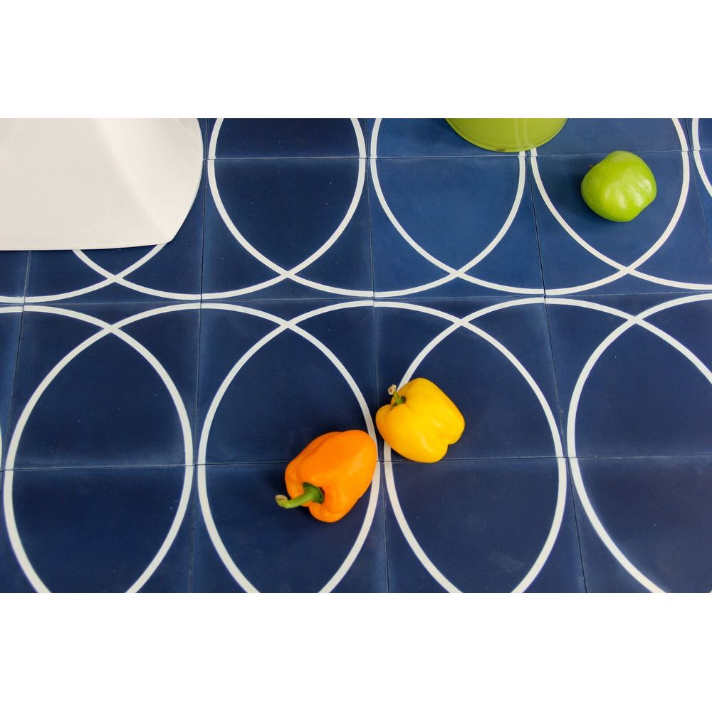 Conchiglia - II Cement Tile - Lot of 63.84 sq ft - Cemento Collection