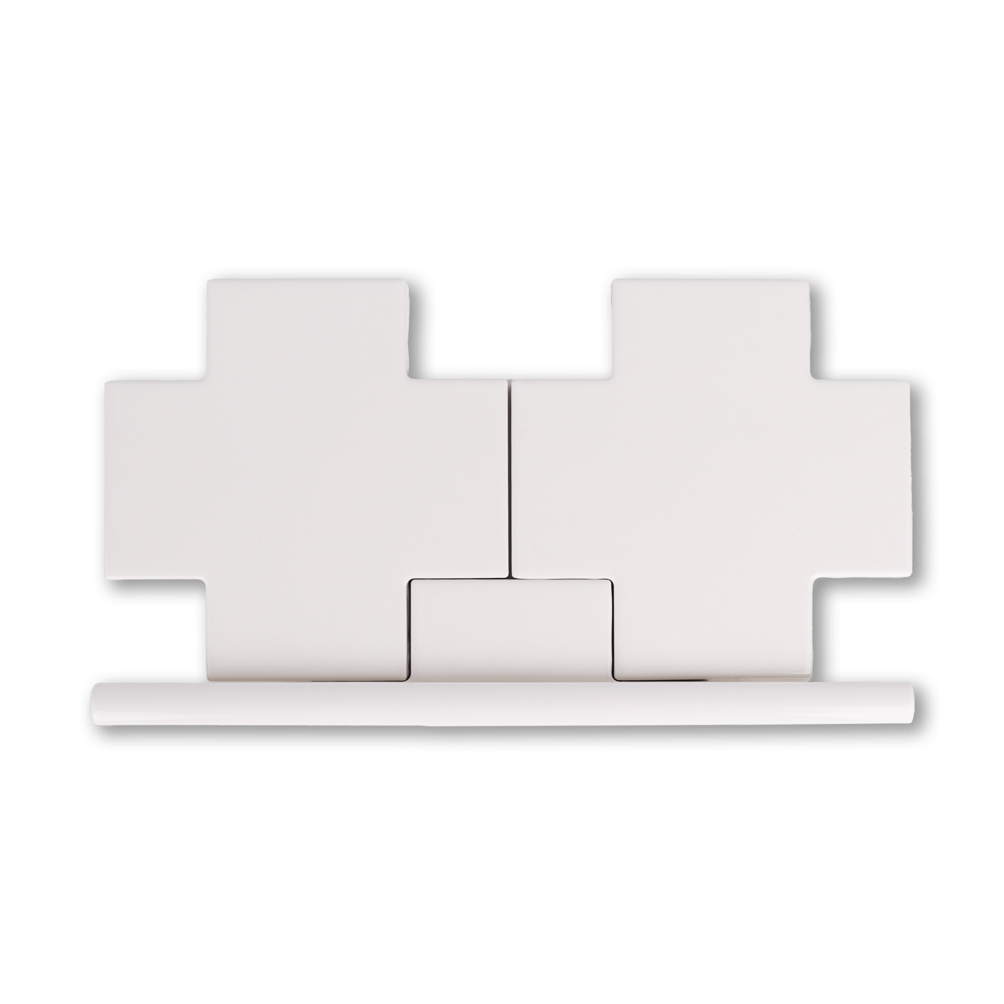 Puzzle Plus Snow White Glossy Pencil - 1⁄2X12 - Cemento Collection