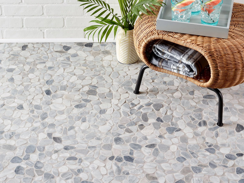 Elevate Your Space with Nature's Art: Discover Pebble Stone Mosaic at Cemento Collection in New Jersey