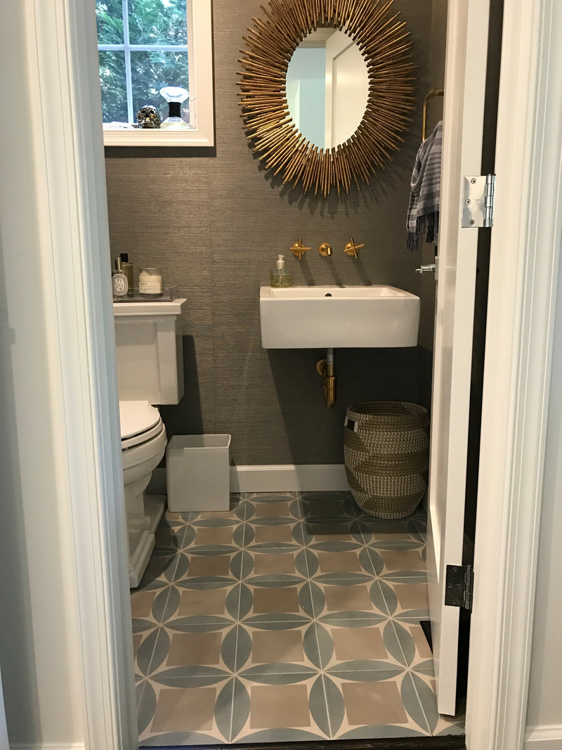 Culla Cement Tile Bathroom