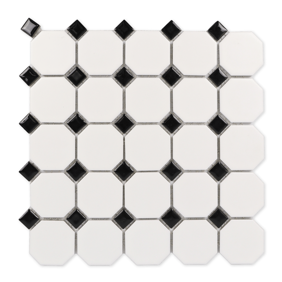 Octagon Mosaic Tile - Cemento Collection