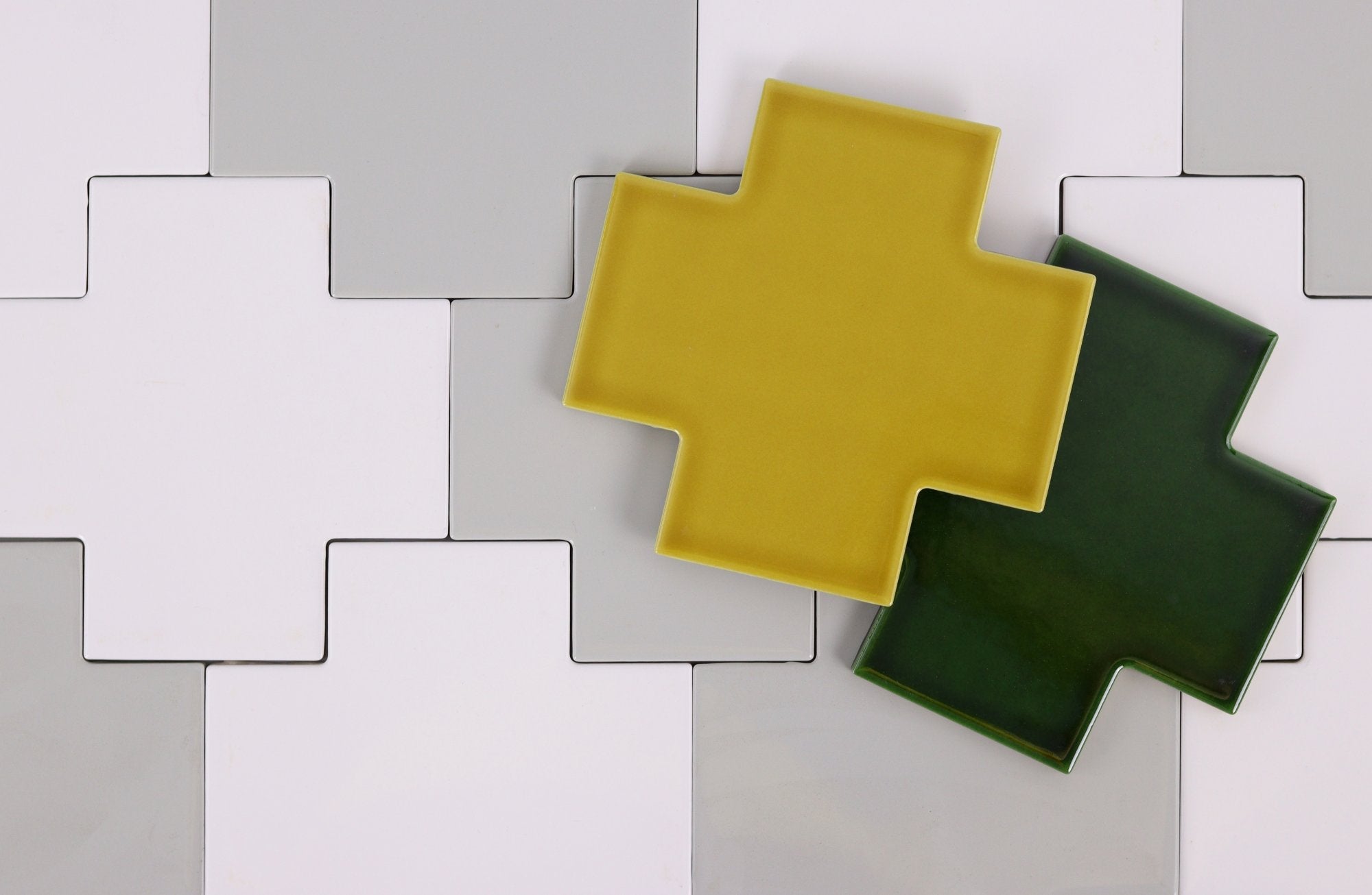 Puzzle Plus Subway Tiles - Cemento Collection