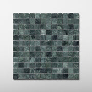 Verde Alpi 1x1 Patina Marble Mosaic Tile