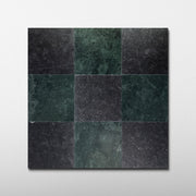 Verde Alpi X Belgian Bluestone 12x12 Patina Checker Tile