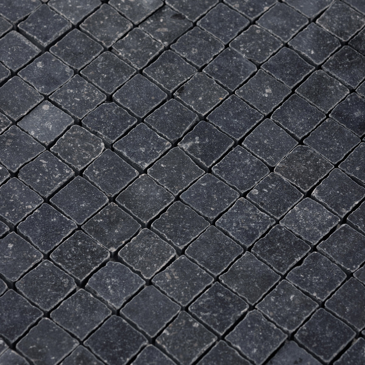 Belgian Bluestone 1x1 Patina Marble Mosaic Tile