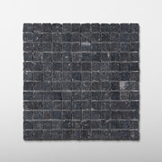 Belgian Bluestone 1x1 Patina Marble Mosaic Tile