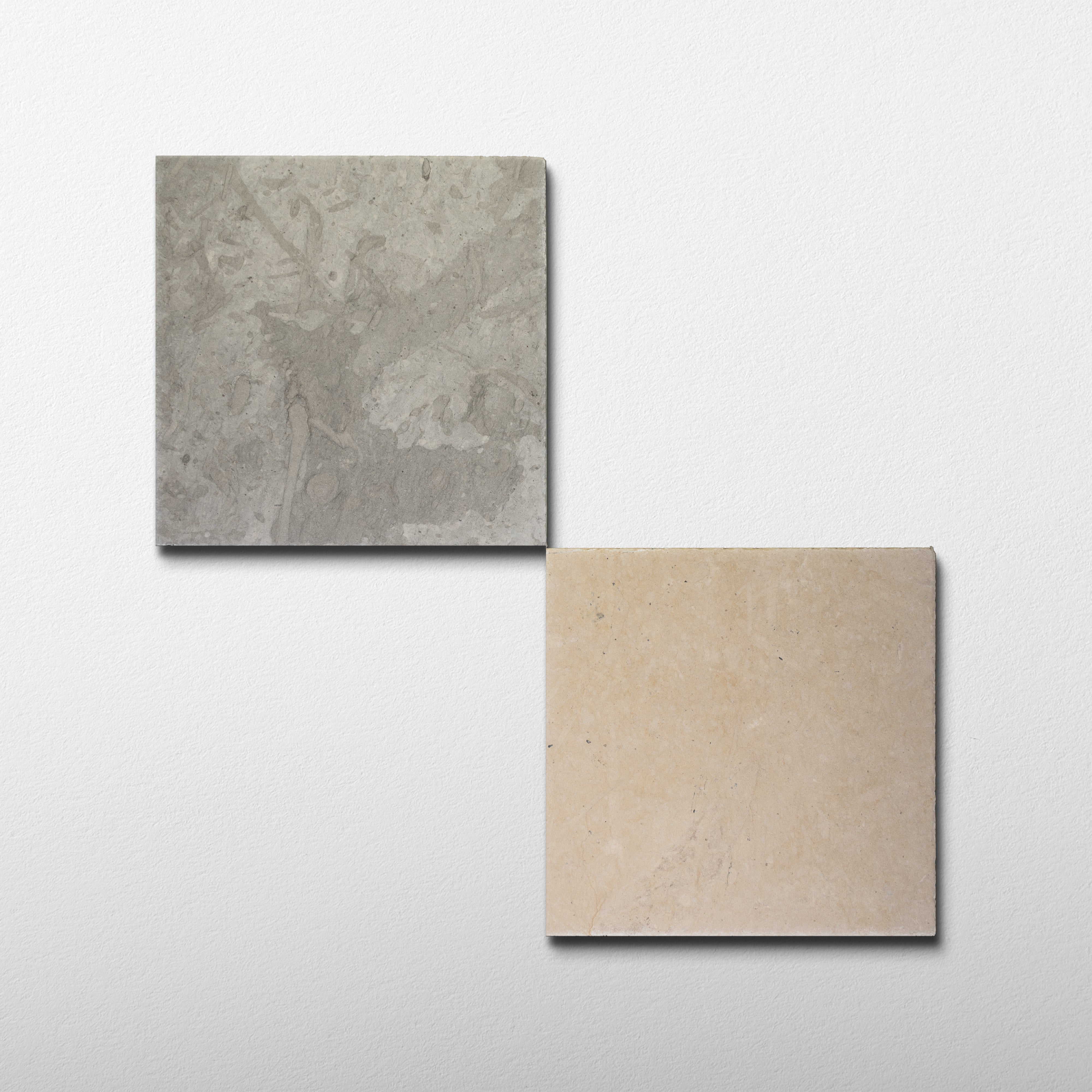 Tala Beige X Tala Grey 12x12 Patina Checker Tile