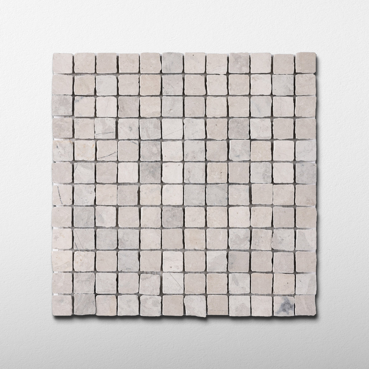 Thala Grey 1x1 Patina Marble Mosaic Tile
