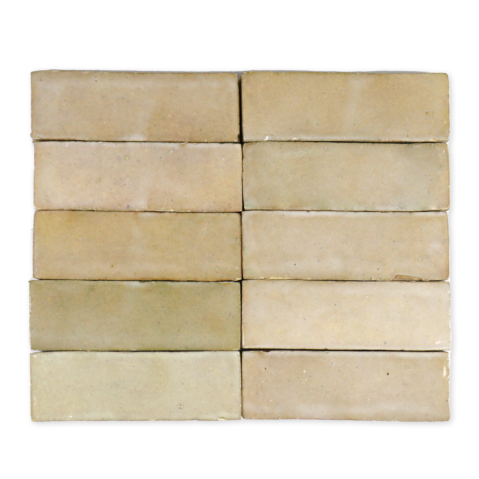 Moroccan Zellige 2x6 Tan Bejmat Terracotta Tile