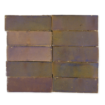 Aubergine Bejmat Terracotta Tile