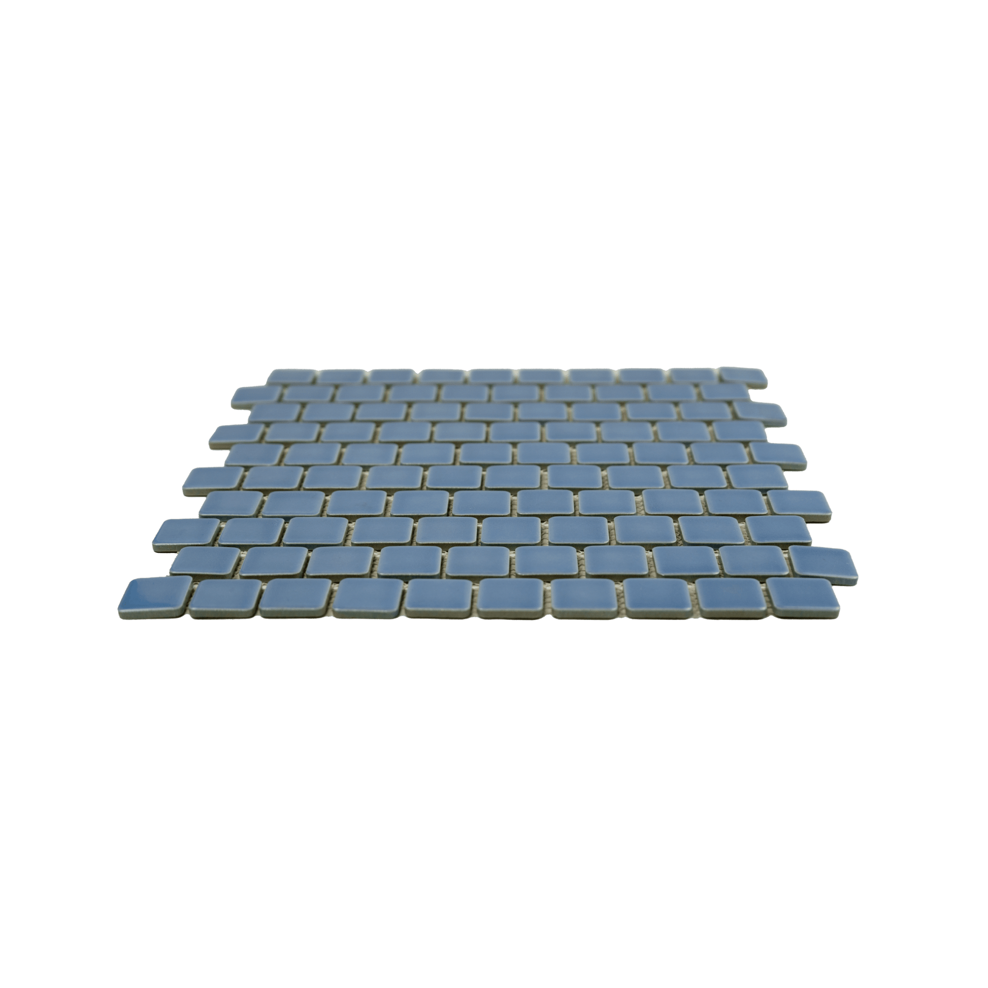 1x1 Sky Blue Pool Mosaic Tile - Cemento Collection