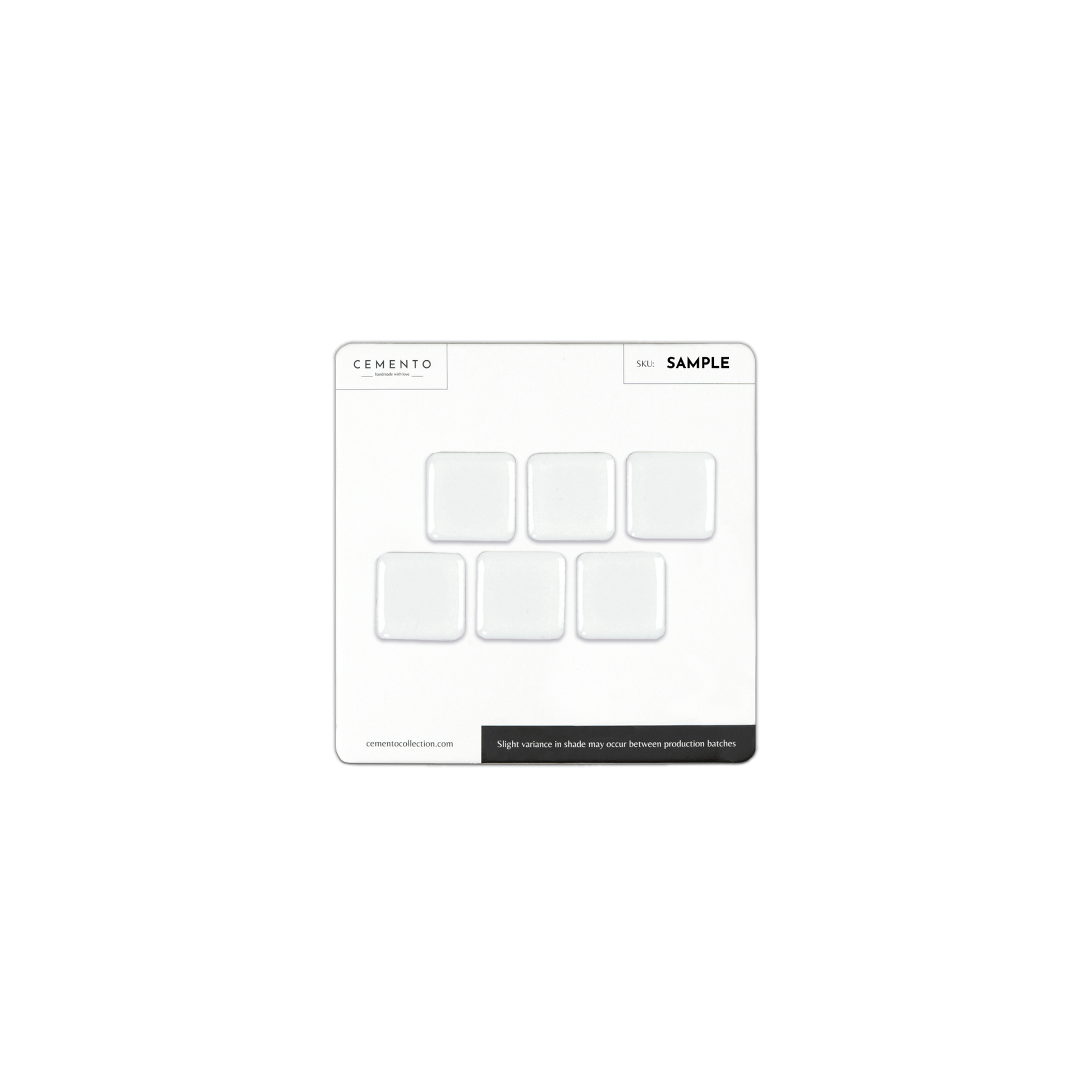 Pool White Mosaic Tile 1x1 - Cemento Collection Pool White Mosaic Tile 1x1 - Cemento Collection