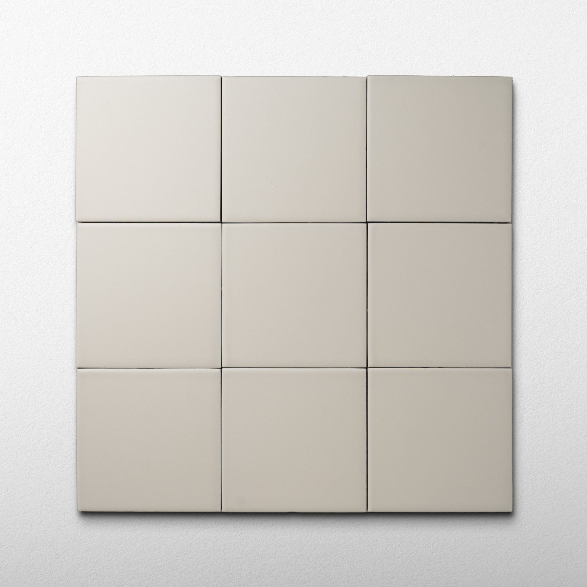 Chalk 4x4 Whisper Taupe Matte Porcelain Tile