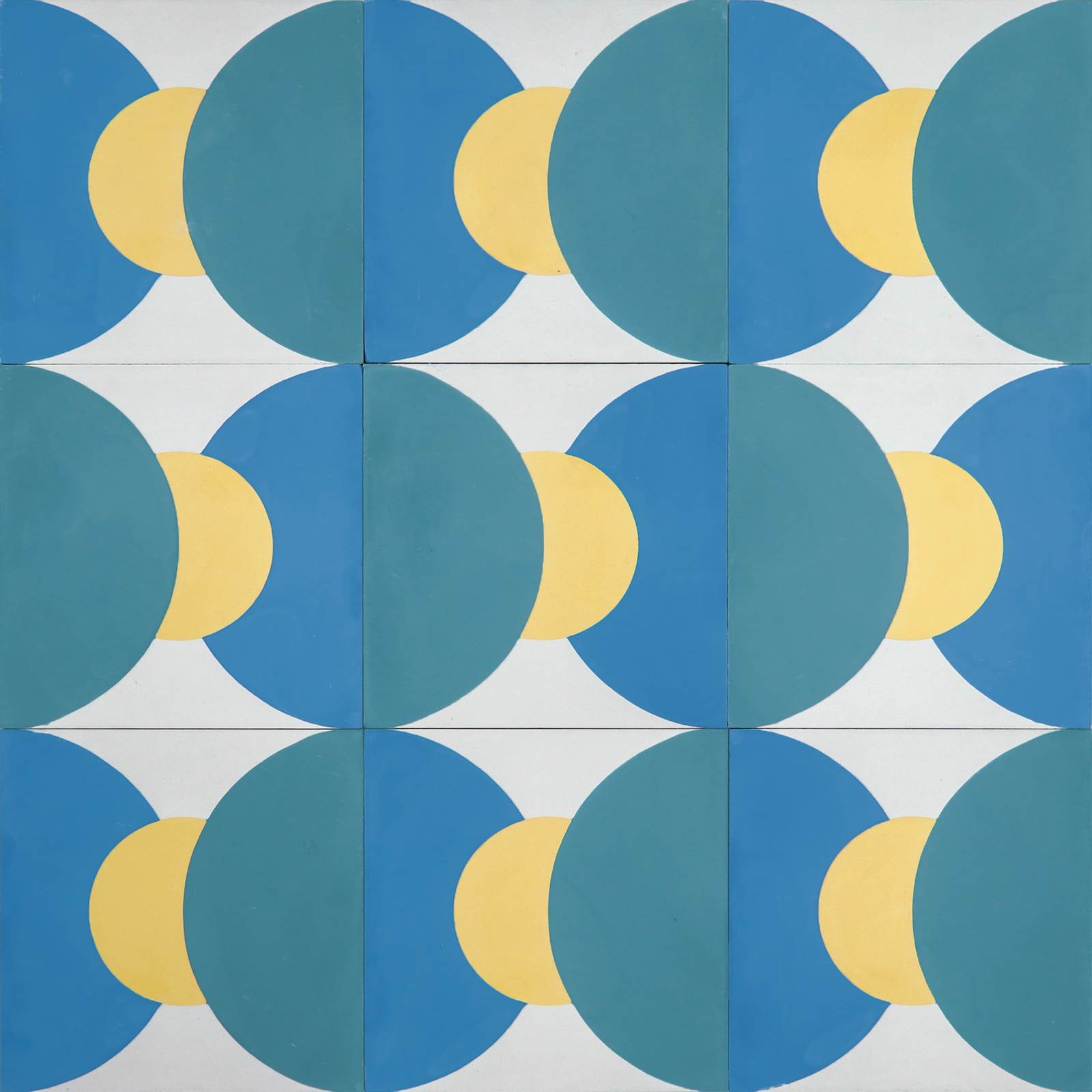 Celestial Sphere Cement Tile