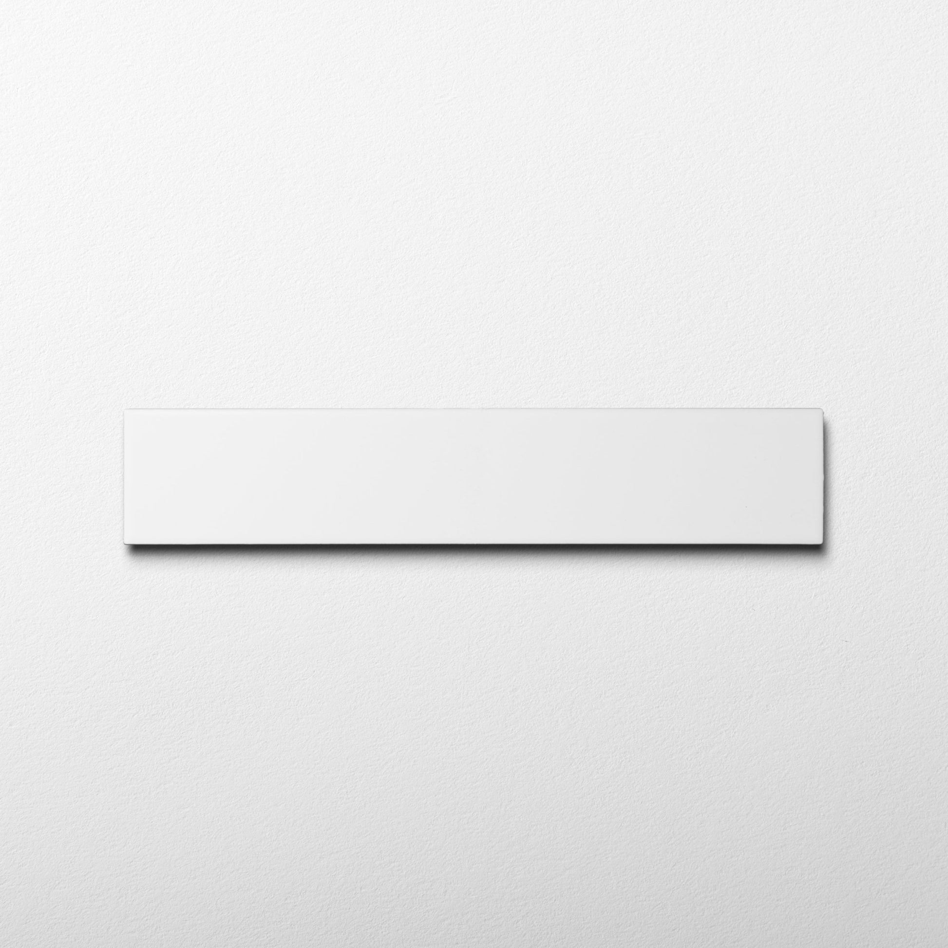 2x10 Snow White Matte Subway Tile - Cemento Collection