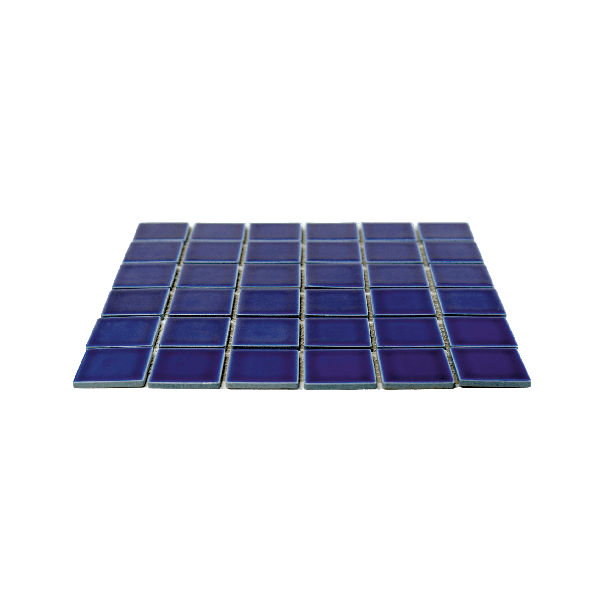2x2 Royal Blue Pool Mosaic Tile - Cemento Collection