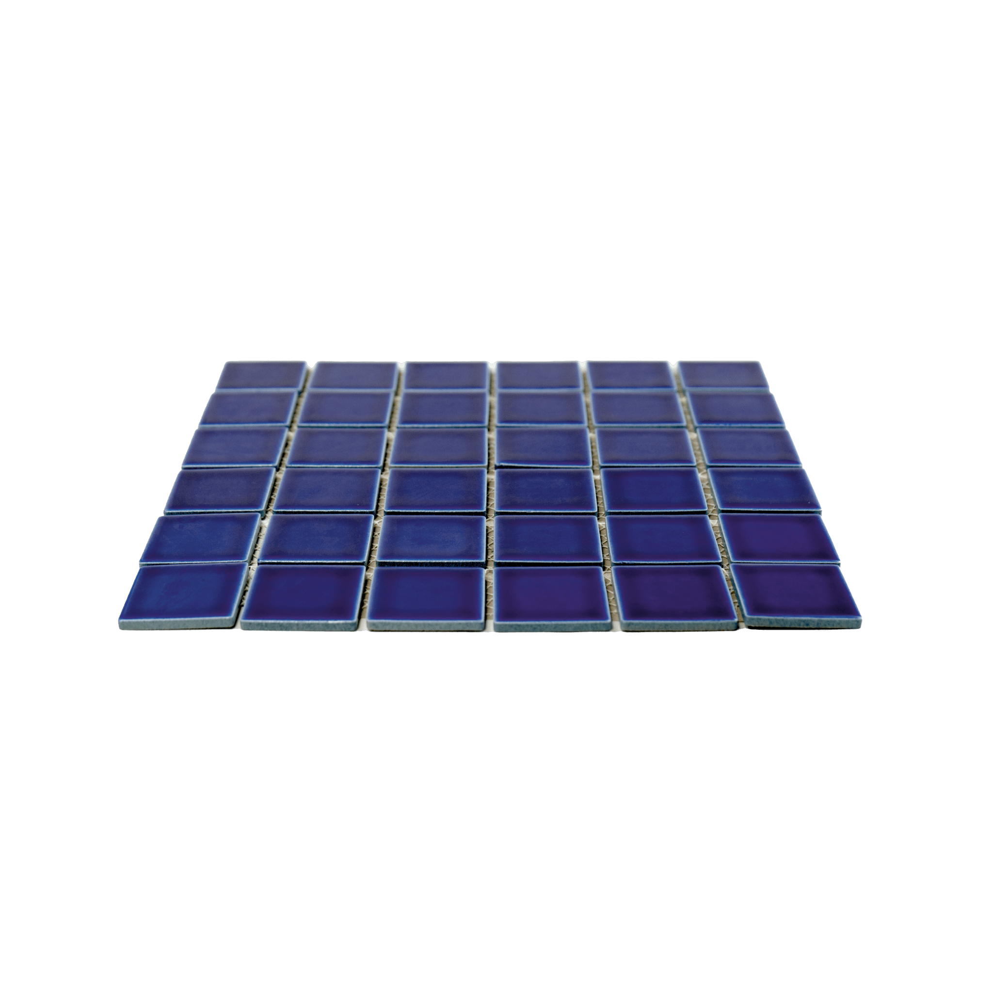 2x2 Royal Blue Pool Mosaic Tile - Cemento Collection