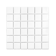 2x2 White Pool Mosaic Tile - Cemento Collection