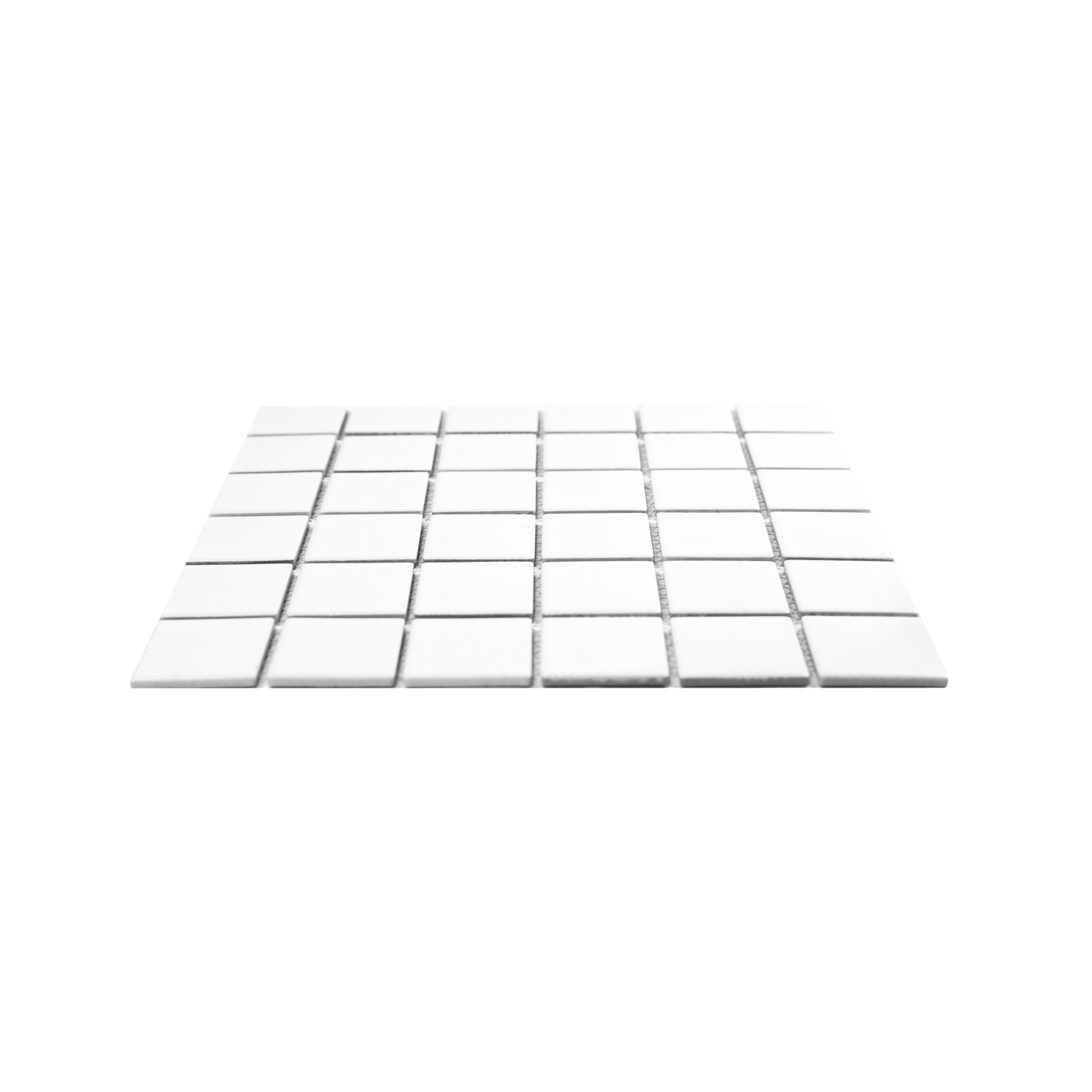2x2 White Pool Mosaic Tile - Cemento Collection