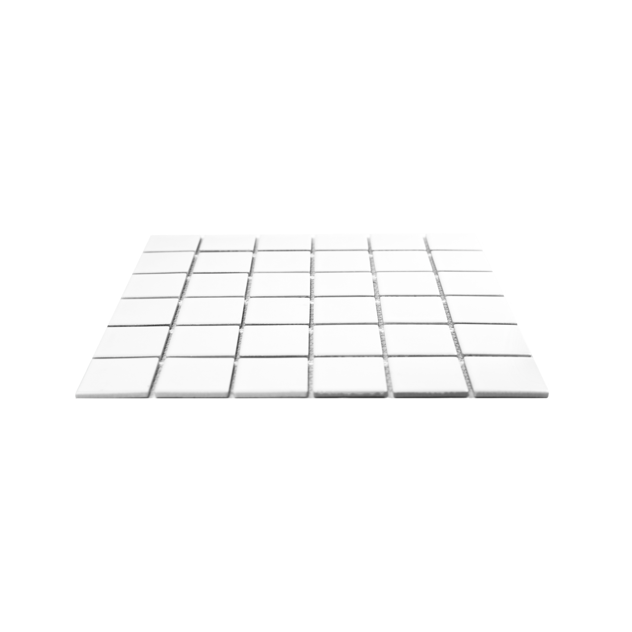 2x2 White Pool Mosaic Tile - Cemento Collection