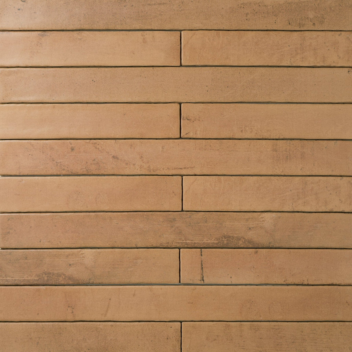 2x20 Cotto Dark Terracotta Look Porcelain - Cemento Collection