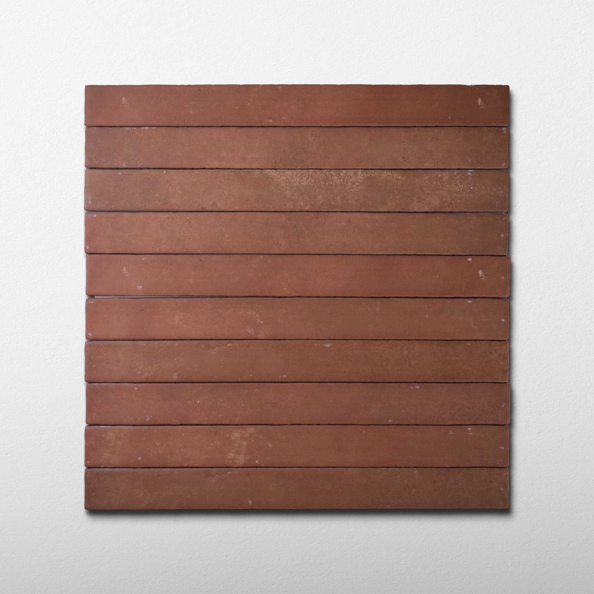 2x20 Cotto Espresso Terracotta Look Porcelain Tile - Cemento Collection