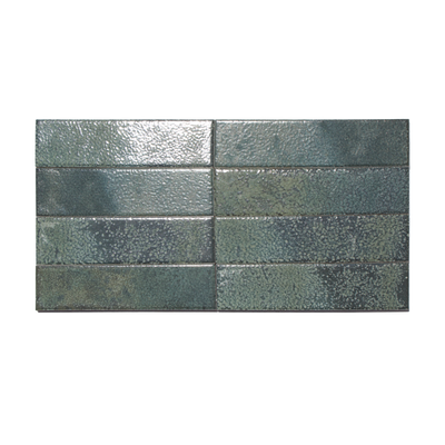2x8 Dew Green Ceramic Tile