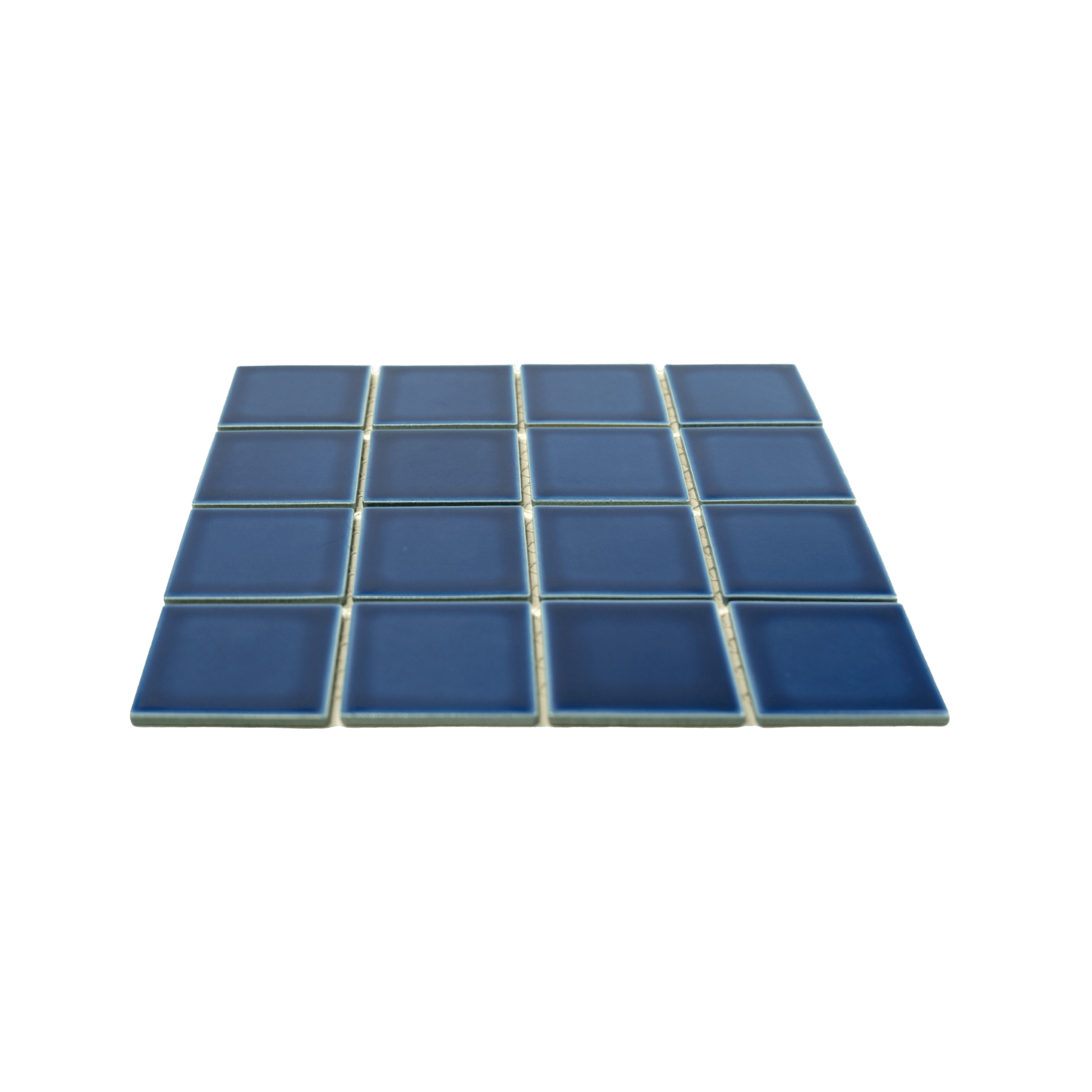 3x3 Navy Blue Pool Mosaic Tile - Cemento Collection