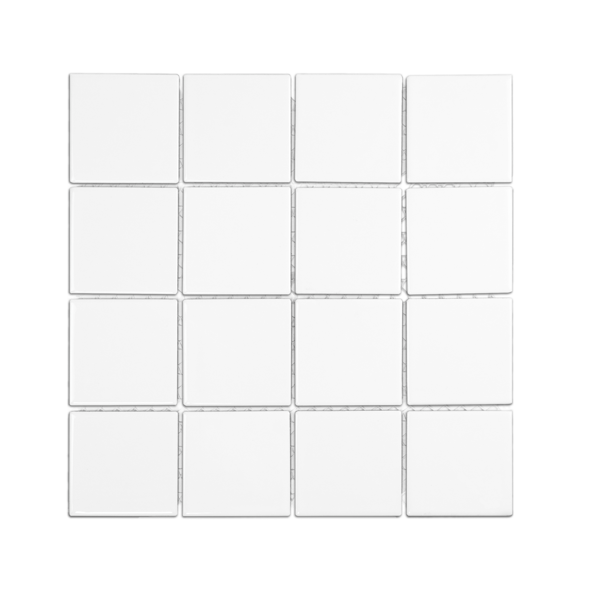 Pool White Mosaic Tile 3x3 - Cemento Collection