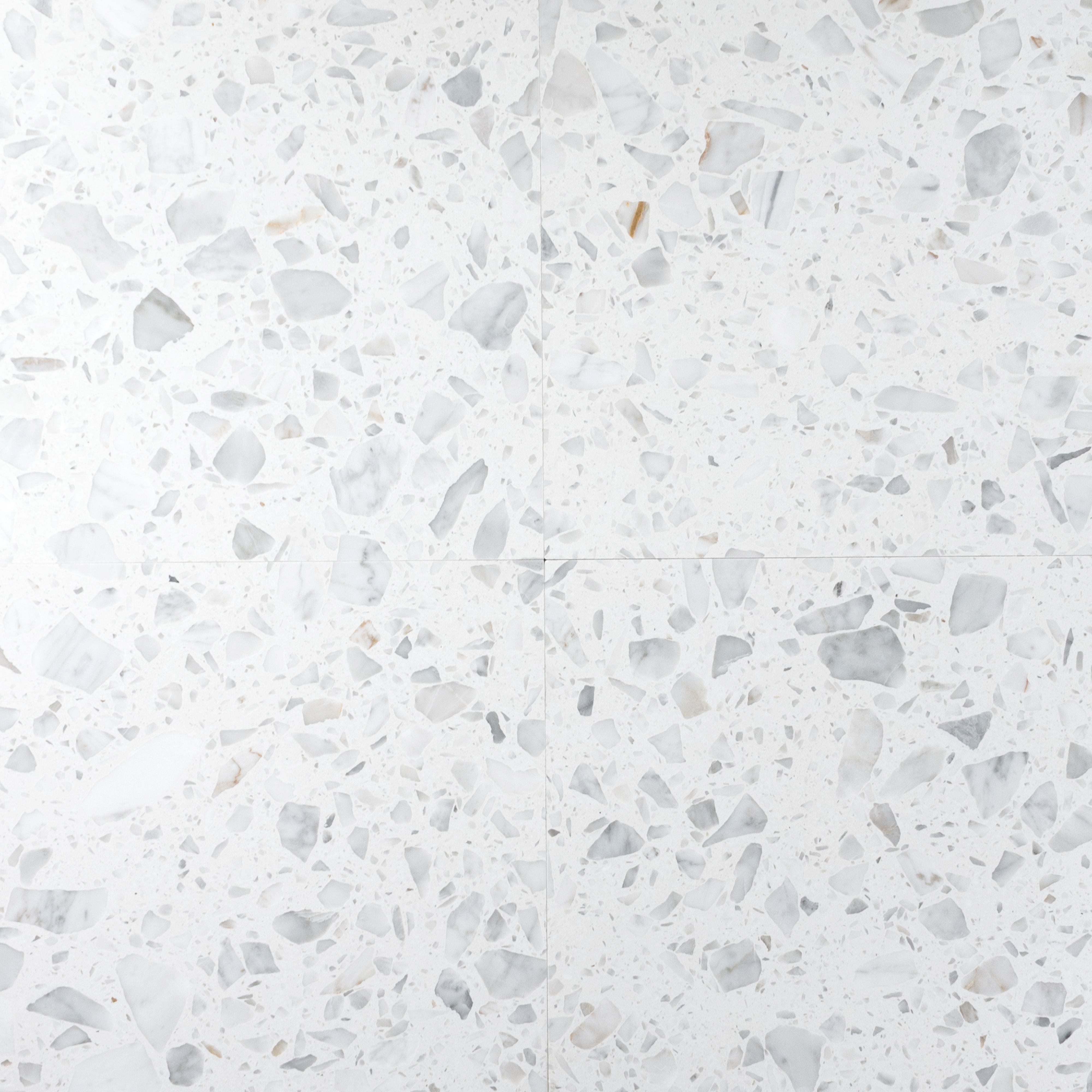 Porri Snow 16x16 Terrazzo Tile